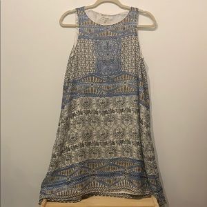 Max Studio Trapeze Pattern Dress